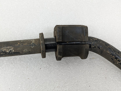 USED PORSCHE STABILIZER BAR 965-343-707-33 WITH BUSHINGS 964-343-792-20