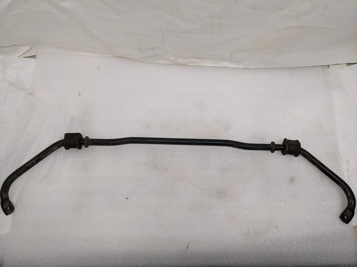 USED PORSCHE STABILIZER BAR 965-343-707-33 WITH BUSHINGS 964-343-792-20