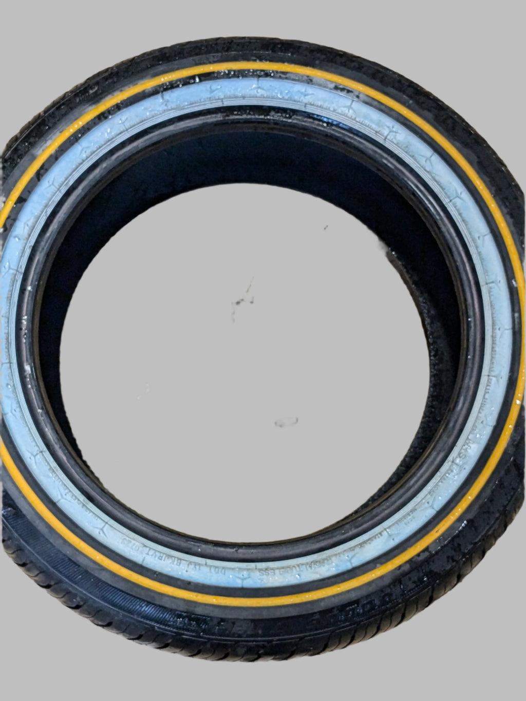 NEW VOGUE CUSTOM BUILT RADIAL VIII 215 55 17 98V 3206604 PERFORMANCE PASSENGER TIRE GOLD AND WHITE SIDEWALL