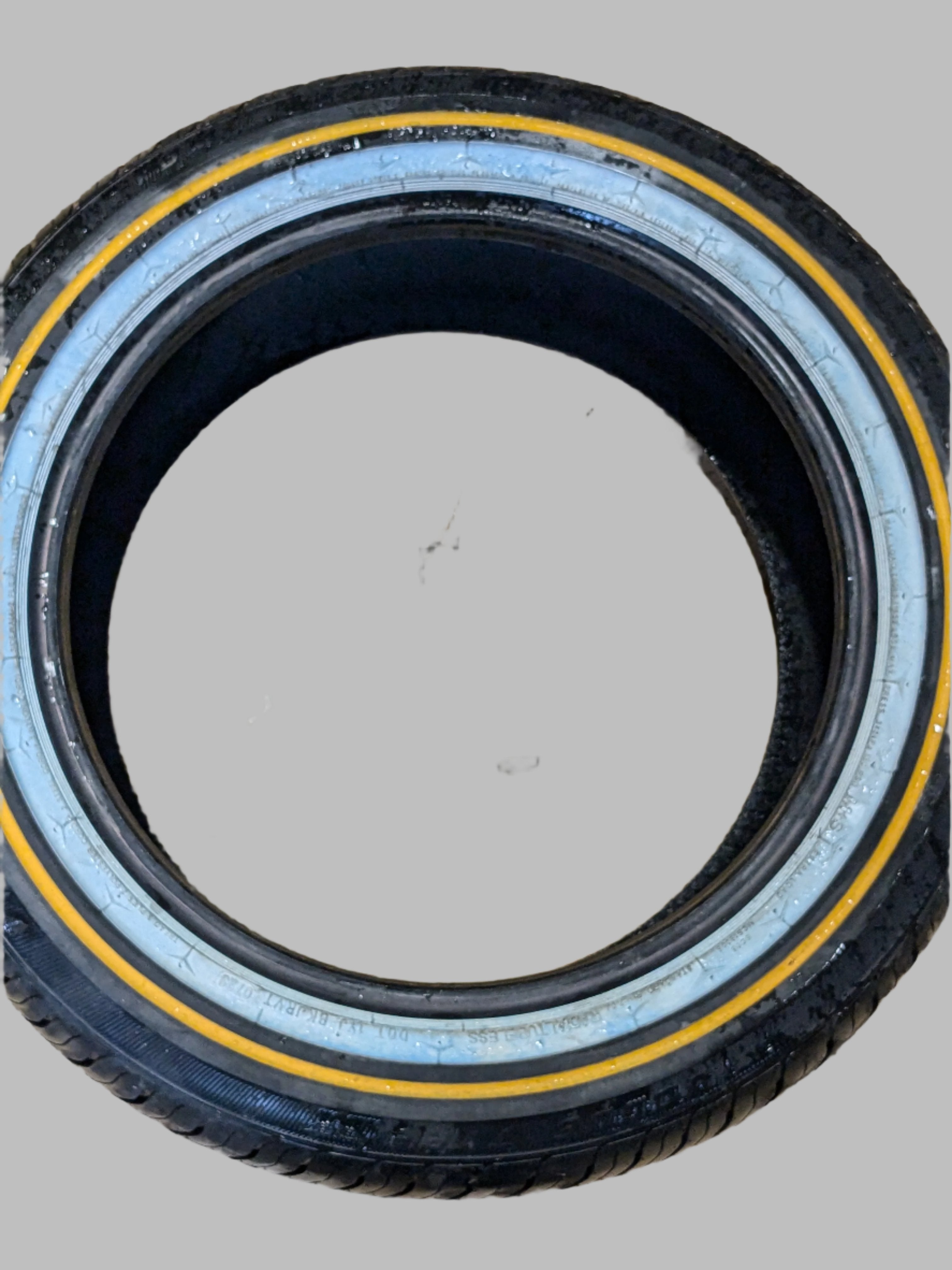 NEW VOGUE CUSTOM BUILT RADIAL VIII 215 55 17 98V 3206604 PERFORMANCE PASSENGER TIRE GOLD AND WHITE SIDEWALL