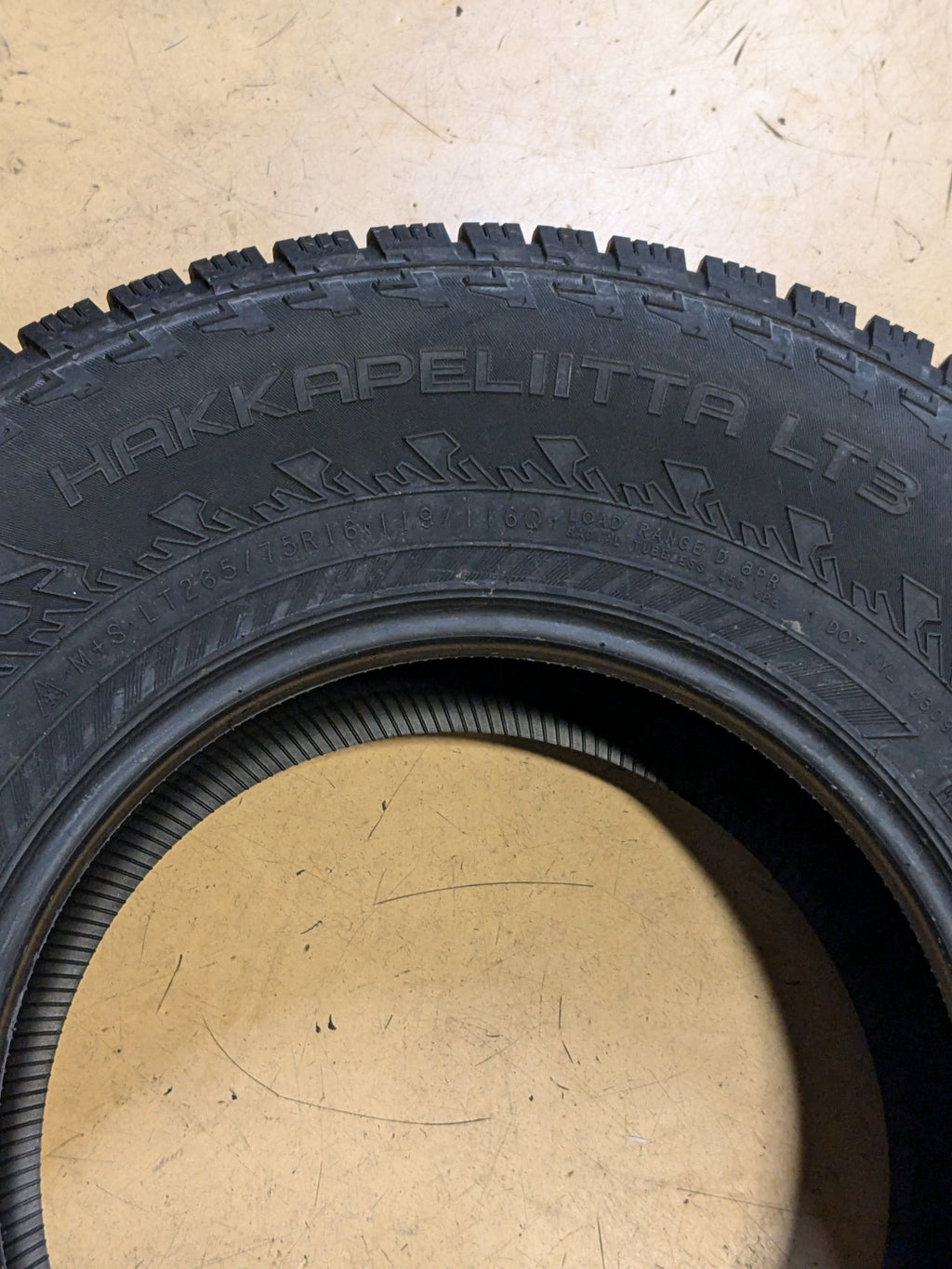 2 NOKIAN HAKKAPELIITTA LT3 265 75 16 119/116Q WINTER TIRE T430951