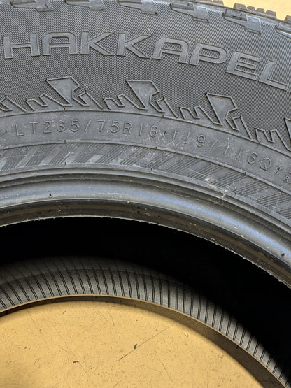 2 NOKIAN HAKKAPELIITTA LT3 265 75 16 119/116Q WINTER TIRE T430951