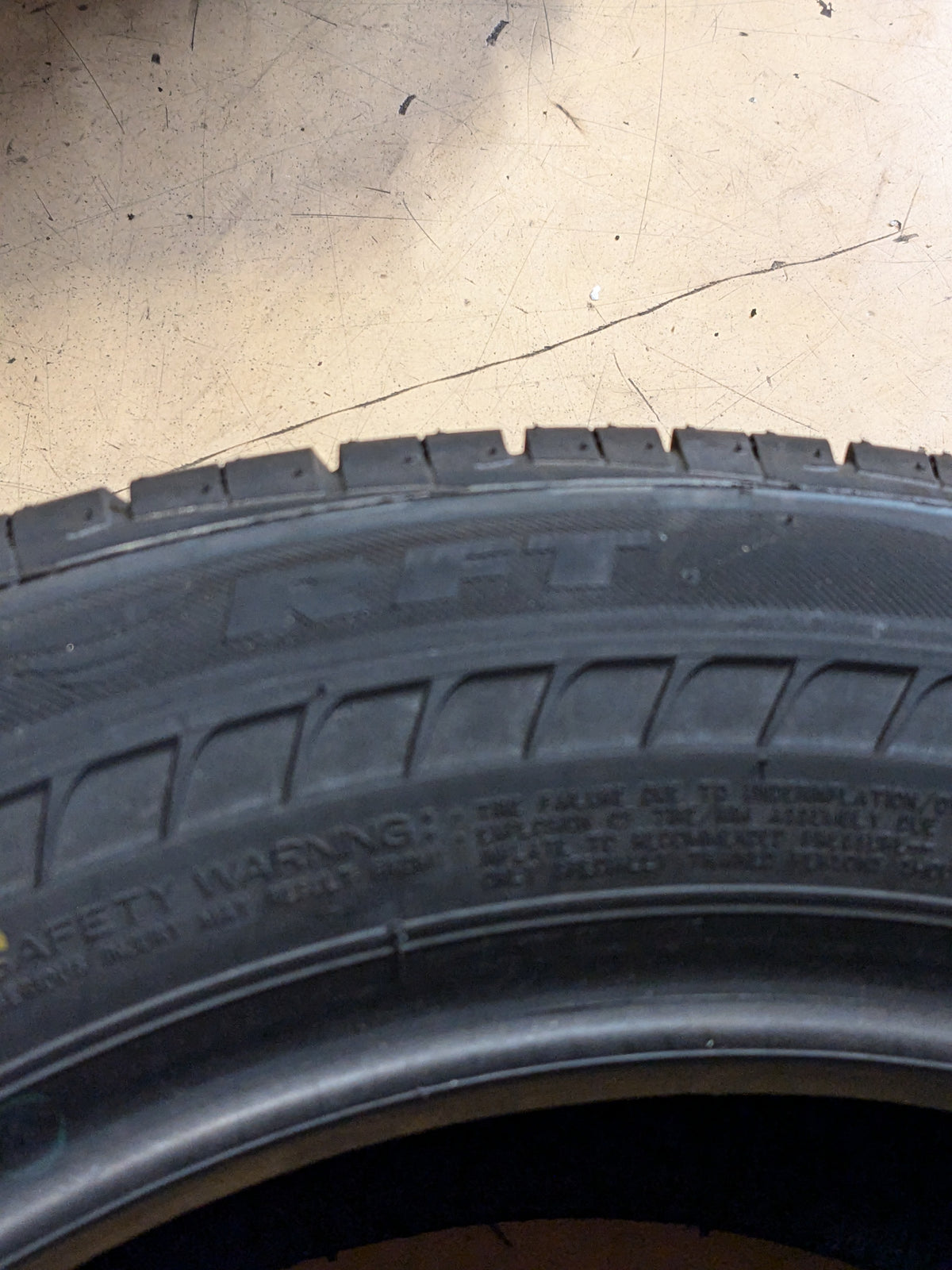 USED DTO 10/32" BRIDGESTONE POTENZA RE97AS RFT 225 55 17 95V TIRE 000236