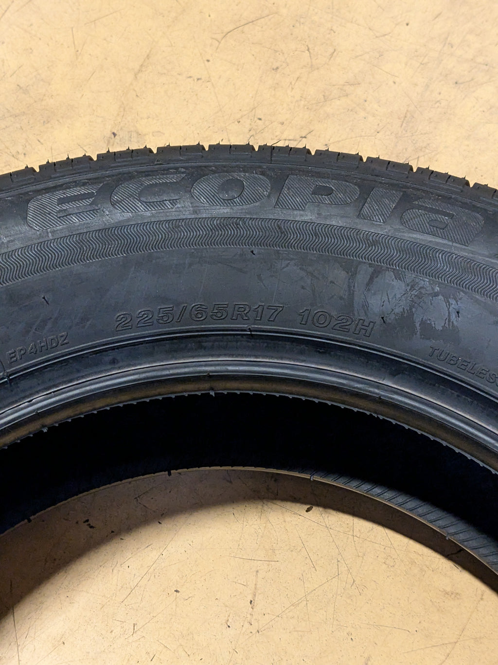 4 BRIDGESTONE ECOPIA H/L 422 PLUS 225 65 17 102H SL ALL SEASON TIRES 000985