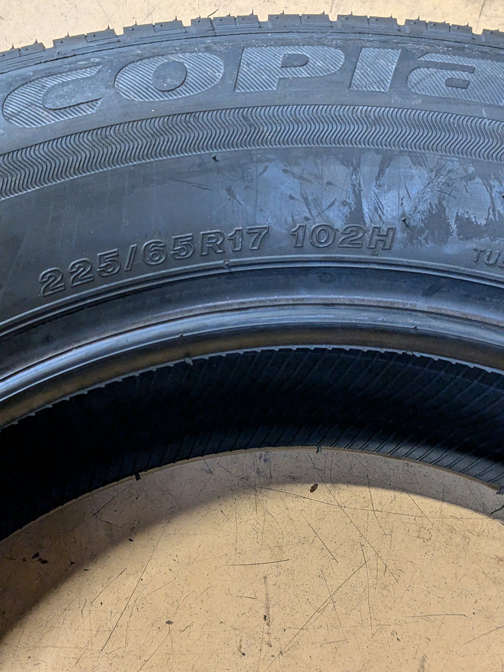 4 BRIDGESTONE ECOPIA H/L 422 PLUS 225 65 17 102H SL ALL SEASON TIRES 000985