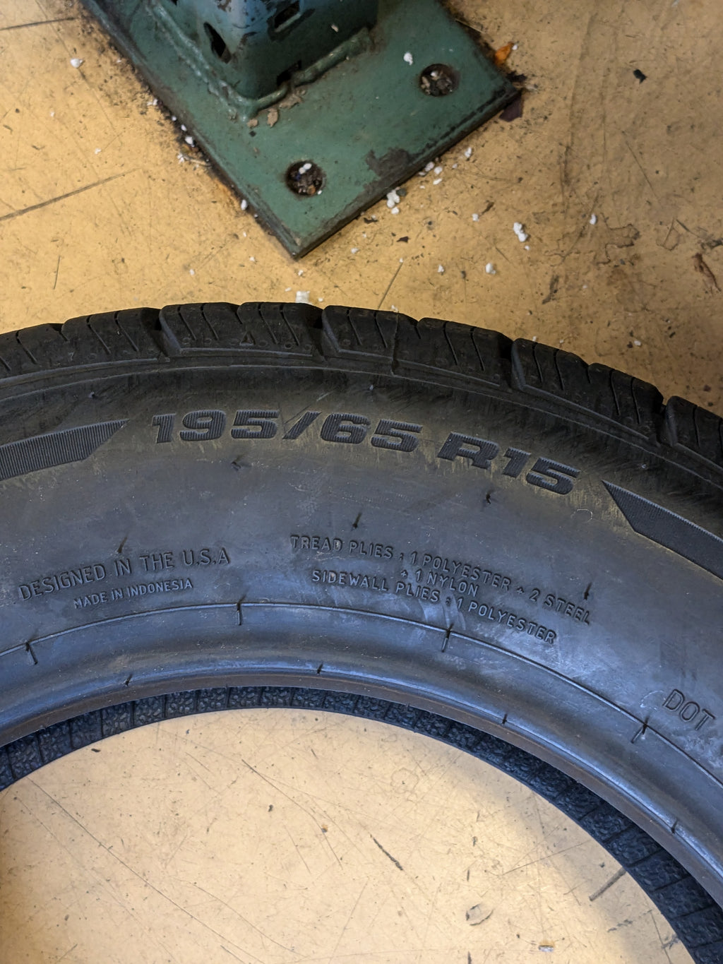 4 BFGOODRICH ADVANTAGE CONTROL 195 65 15 91H ALL SEASON TIRES 91365