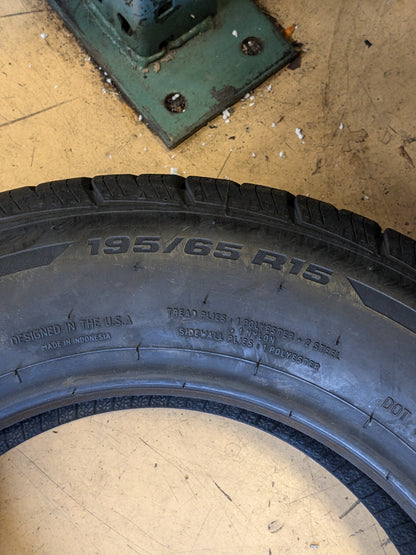 BFGOODRICH ADVANTAGE CONTROL BSW P 195/65R15 91H ALL SEASON TIRE 91365
