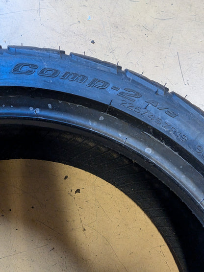 2 BFGOODRICH G-FORCE COMP-2 A/S PLUS P 225 45 19 96W XL ALL SEASON TIRES 00905
