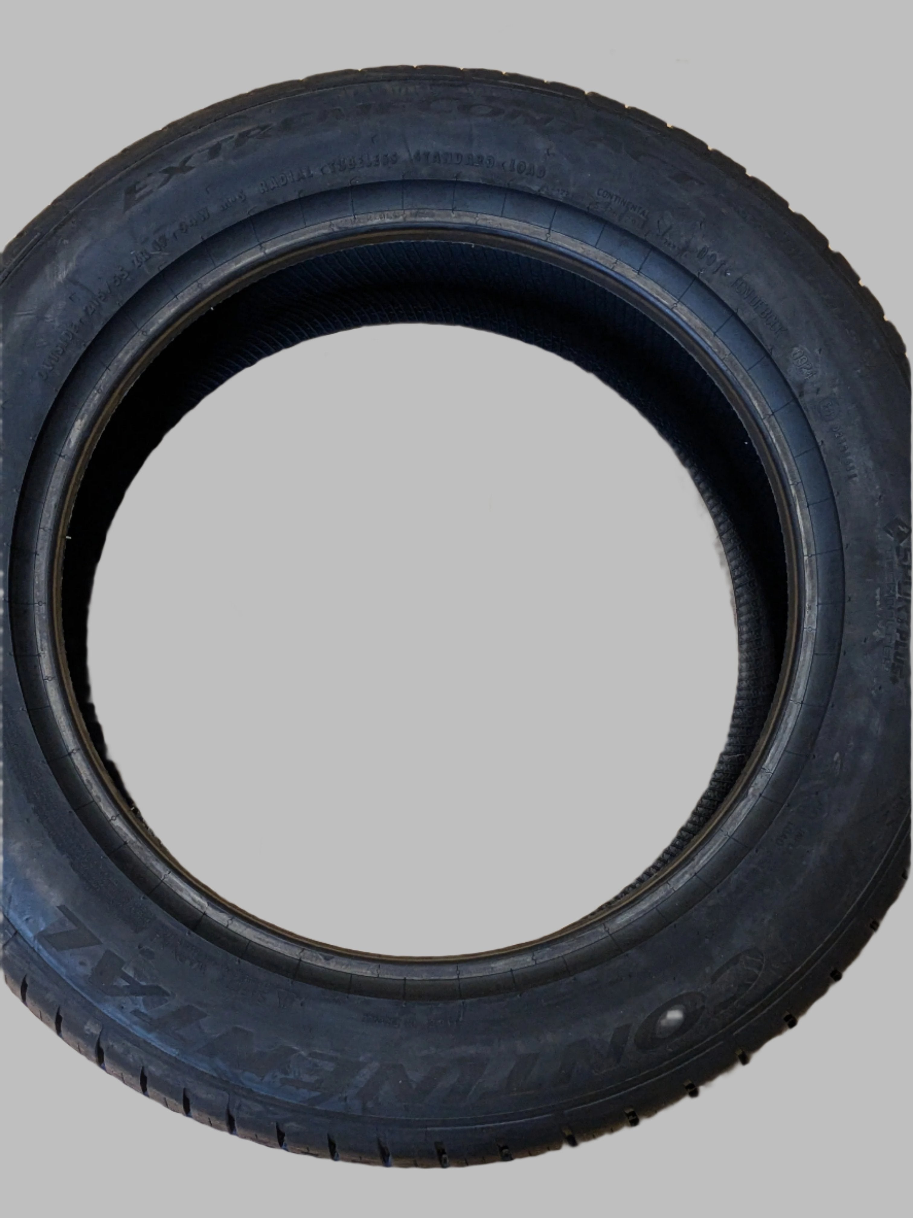 2 CONTINENTAL EXTREMECONTACT DWS06 PLUS P 215 55 17 94W SL UHP TIRE 15572720000
