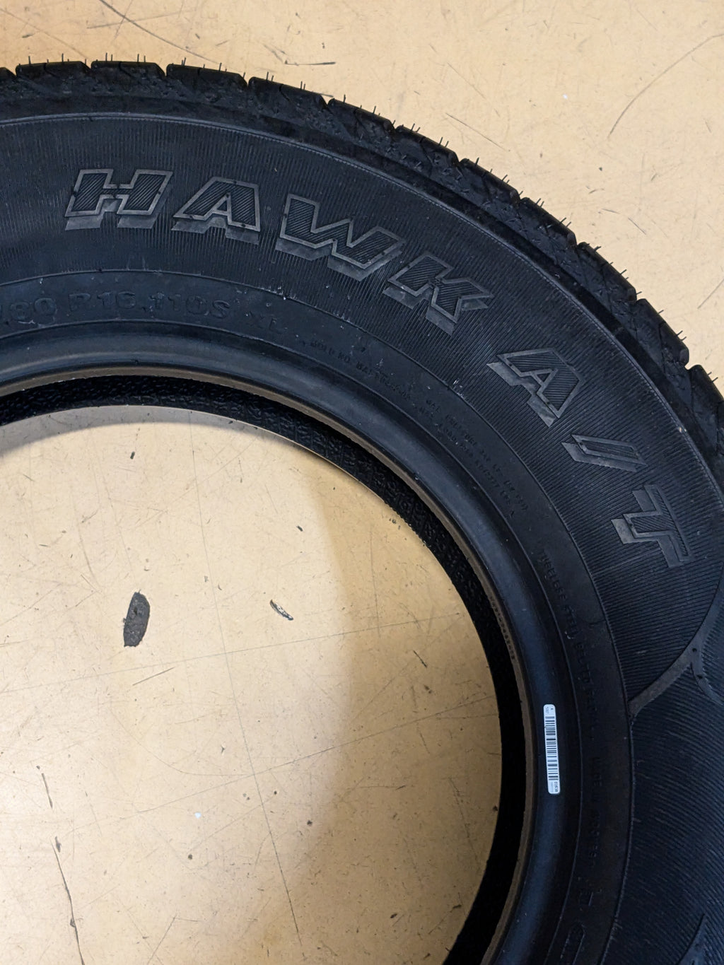 2 ACHILLES DESERT HAWK A/T BSW P 205 80 16 110S SL ALL TERRAIN TIRES MAI208016