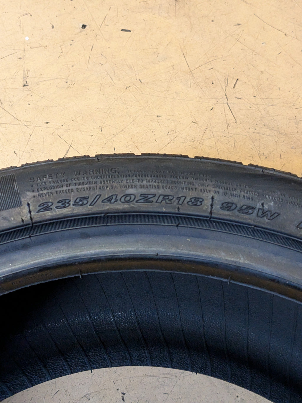 2 NEXEN N5000 PLATINUM BSW P 235 40 18 95W XL ALL SEASON TIRE 18209NXK