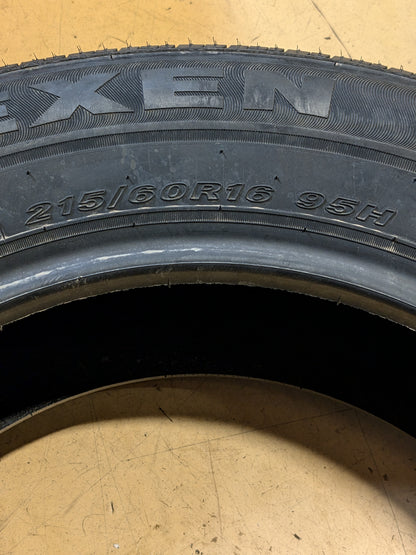 4 NEXEN N5000 PLUS BSW P 215 60 16 95H ALL SEASON TIRE 15552NXK
