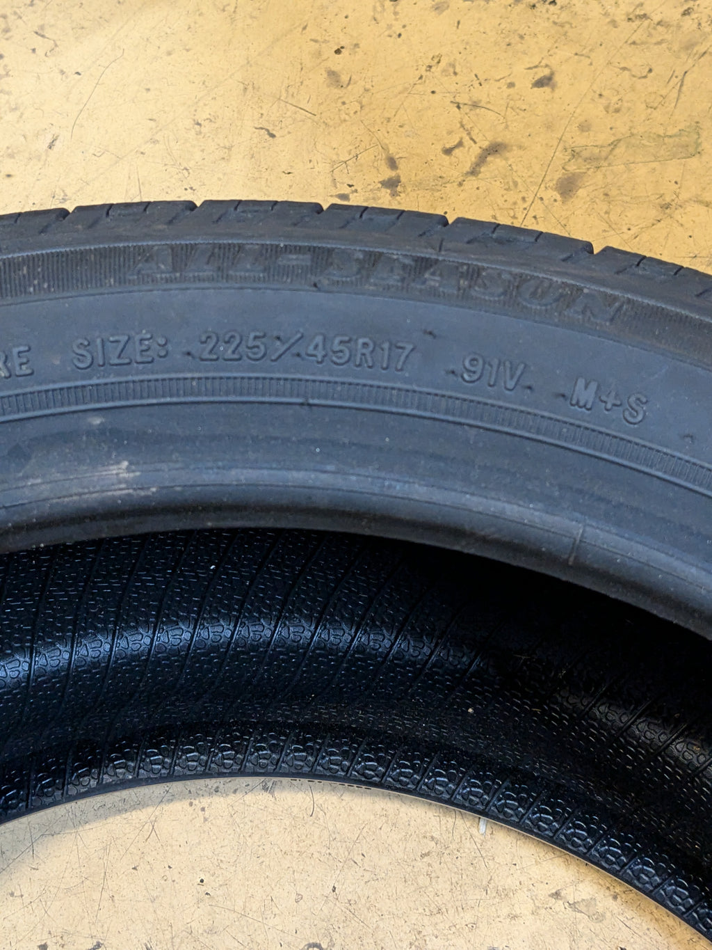 4 GOODYEAR RELIANT 225 45 17 91V ALL SEASON 682041597