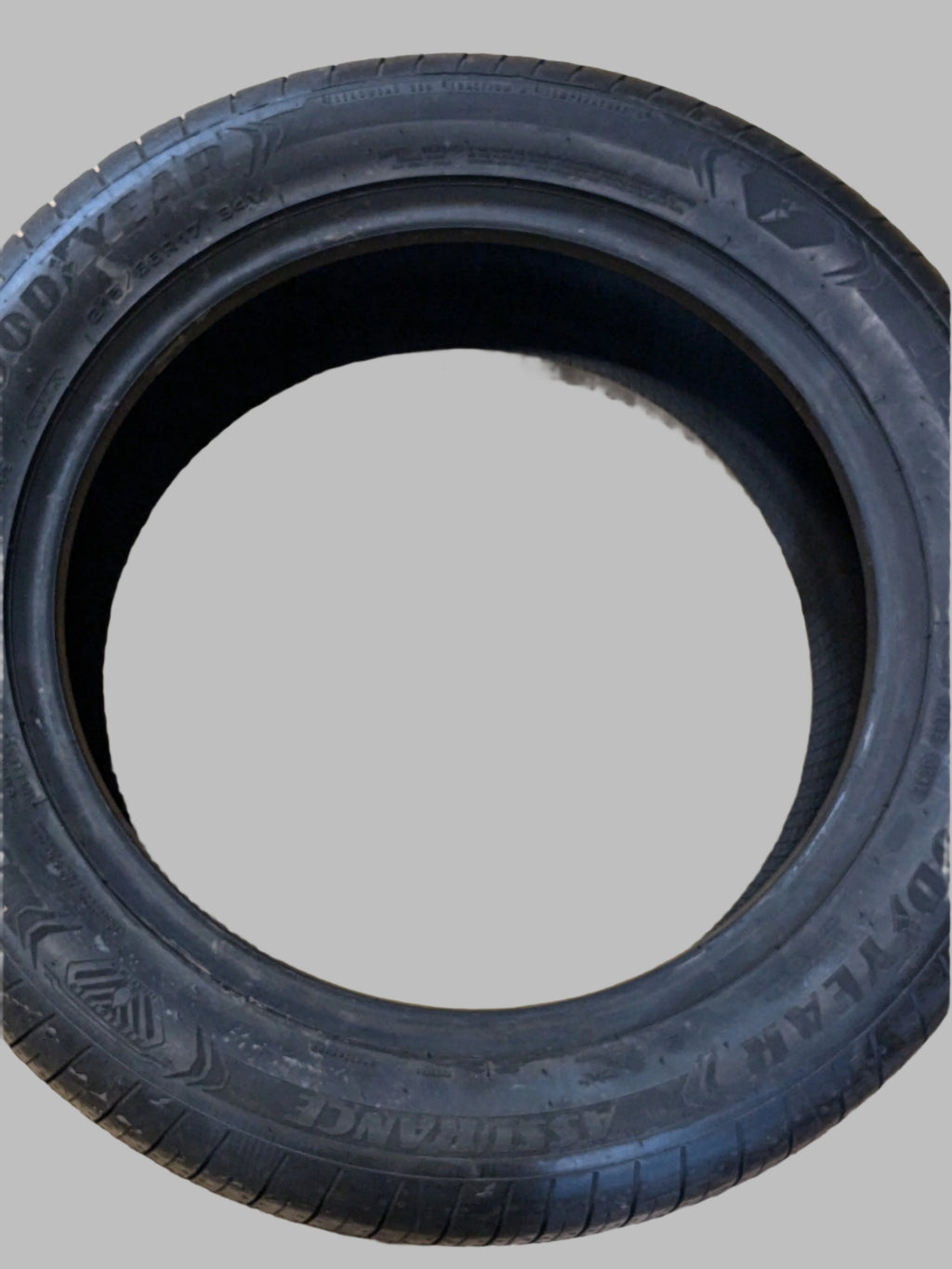 2 GOODYEAR ASSURANCE TRIPLEMAX 2 215 55 17 94V ALL SEASON TIRE 545018