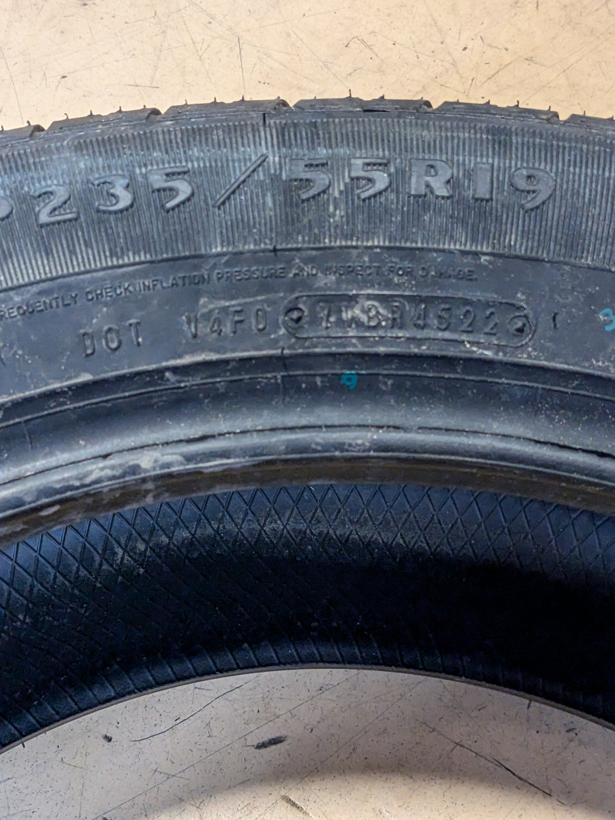 GOODYEAR EAGLE RS-A BSW P 235 55 19 101H ALL SEASON TIRE 732770500