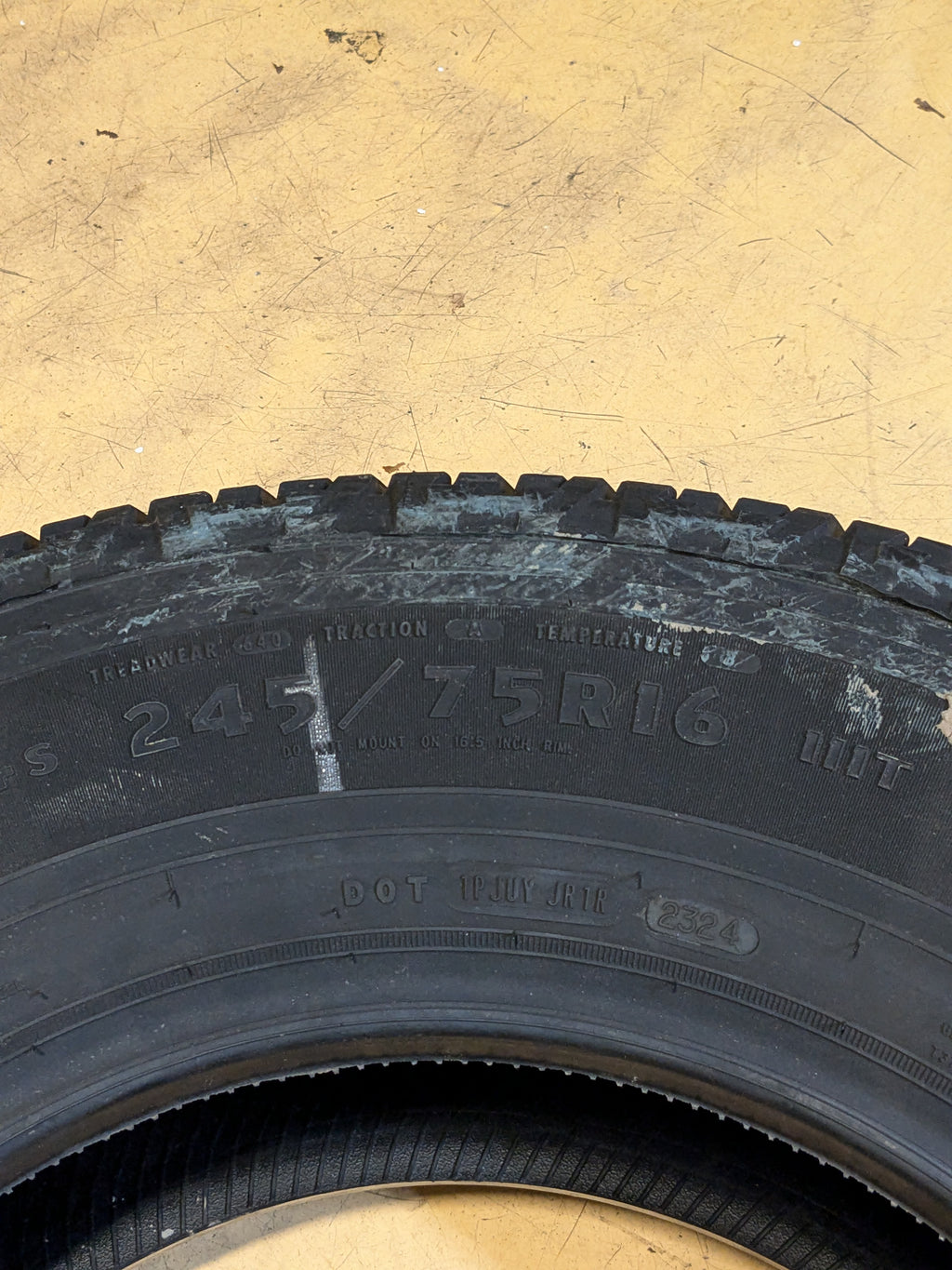 GOODYEAR WRANGLER WORKHORSE HT RWL 245 75 16 111T ALL SEASON LT TIRE 116084652