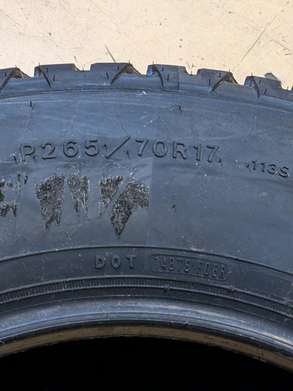 GOODYEAR WRANGLER AT/S OWL P 265 70 17 113S ALL TERRAIN TIRE 410422176