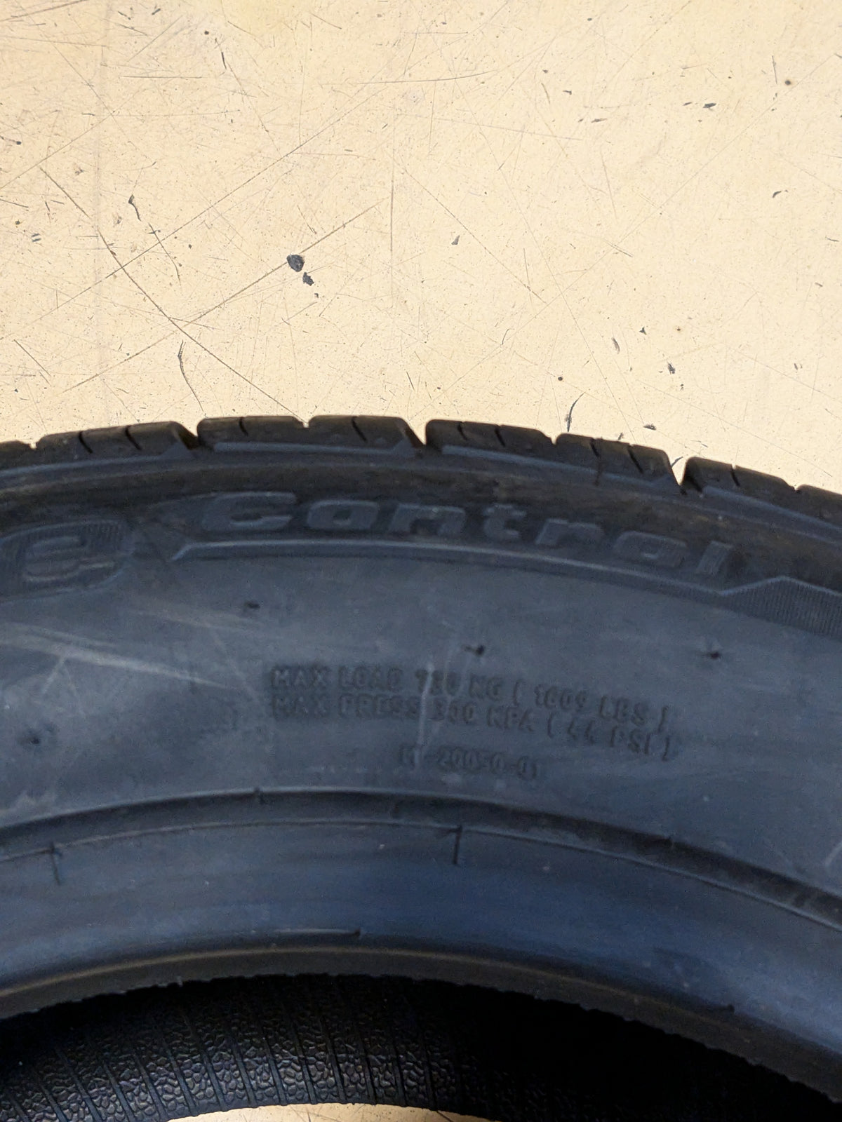 2 BFGOODRICH ADVANTAGE CONTROL BSW LT 225 55 17 97H ALL SEASON TIRES 63154