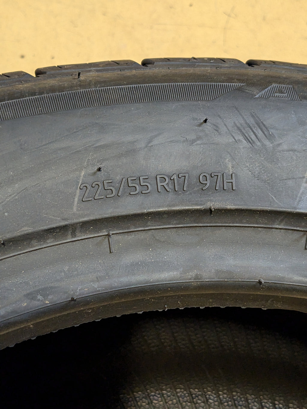 2 BFGOODRICH ADVANTAGE CONTROL BSW LT 225 55 17 97H ALL SEASON TIRES 63154