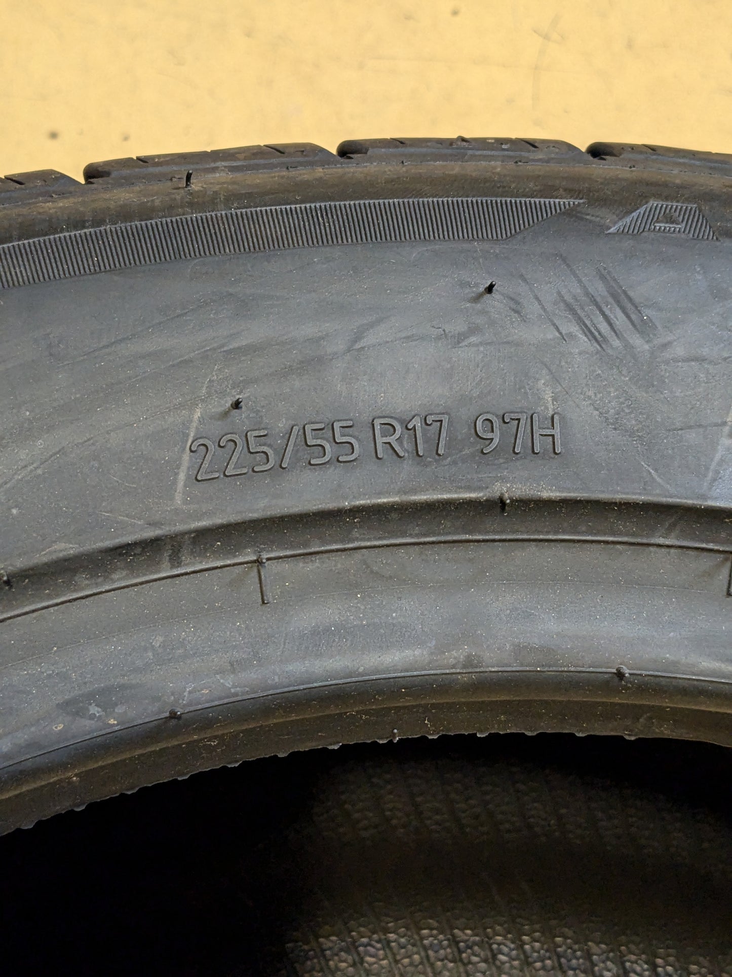 2 BFGOODRICH ADVANTAGE CONTROL BSW LT 225 55 17 97H ALL SEASON TIRES 63154