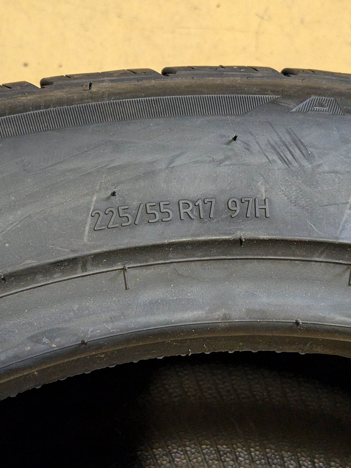 2 BFGOODRICH ADVANTAGE CONTROL BSW LT 225 55 17 97H ALL SEASON TIRES 63154