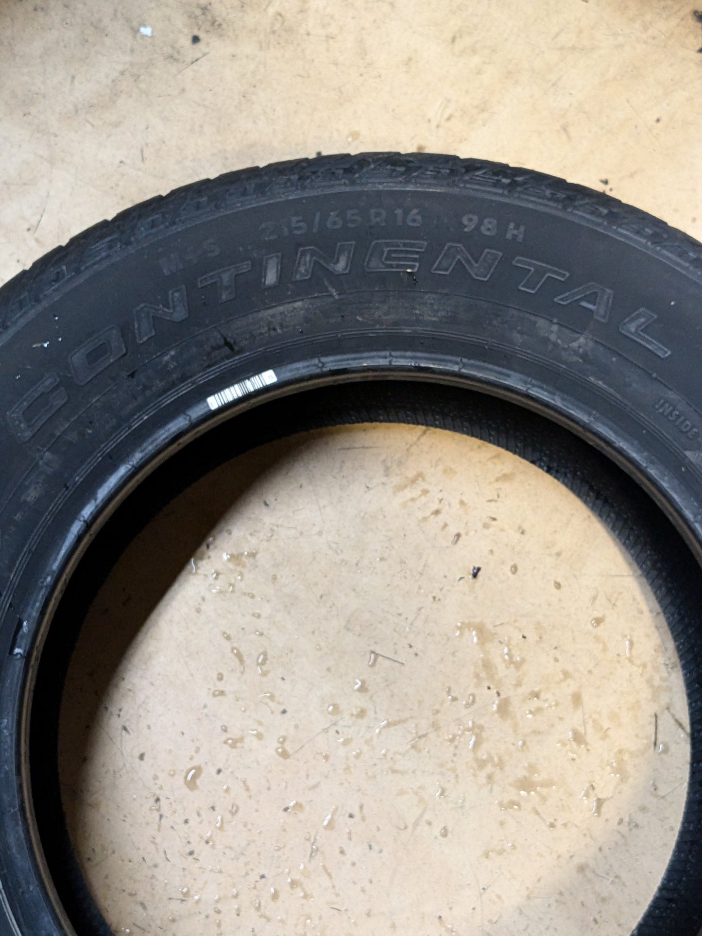 2 CONTINENTAL CROSS CONTACT LX SPORT 215 65 16 98H ALL SEASON TIRES 15507960000