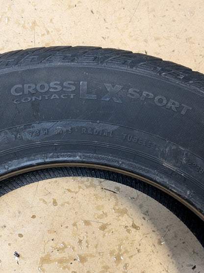 2 CONTINENTAL CROSS CONTACT LX SPORT 215 65 16 98H ALL SEASON TIRES 15507960000