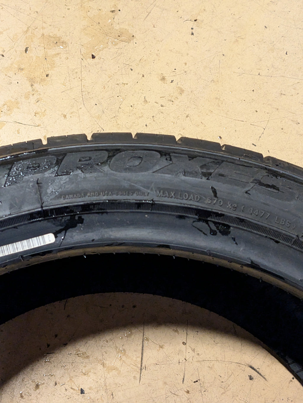 TOYO PROXES SPORT A/S 235 40 17 94Y ALL SEASON TIRE 214890