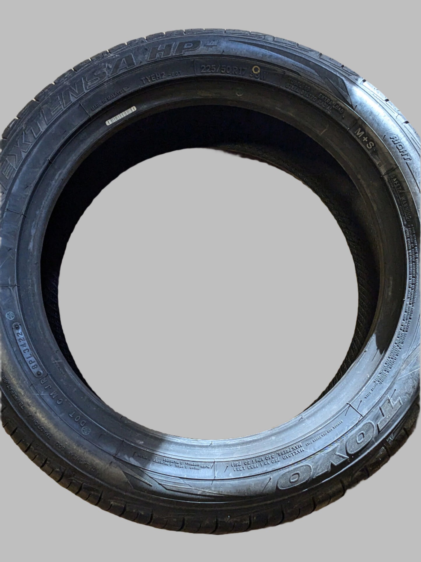 TOYO EXTENSA HP II 225 50 17 98W XL ALL SEASON TIRE 196040