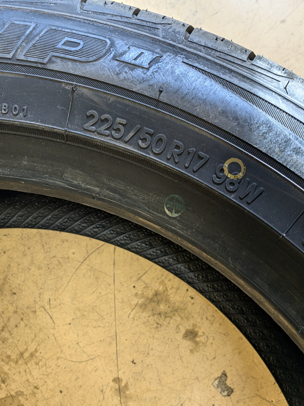 TOYO EXTENSA HP II 225 50 17 98W XL ALL SEASON TIRE 196040