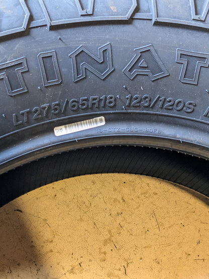 FIRESTONE DESTINATION X/T RWL LT 275 65 18 123/120S RUGGED TERRAIN TIRE 004380