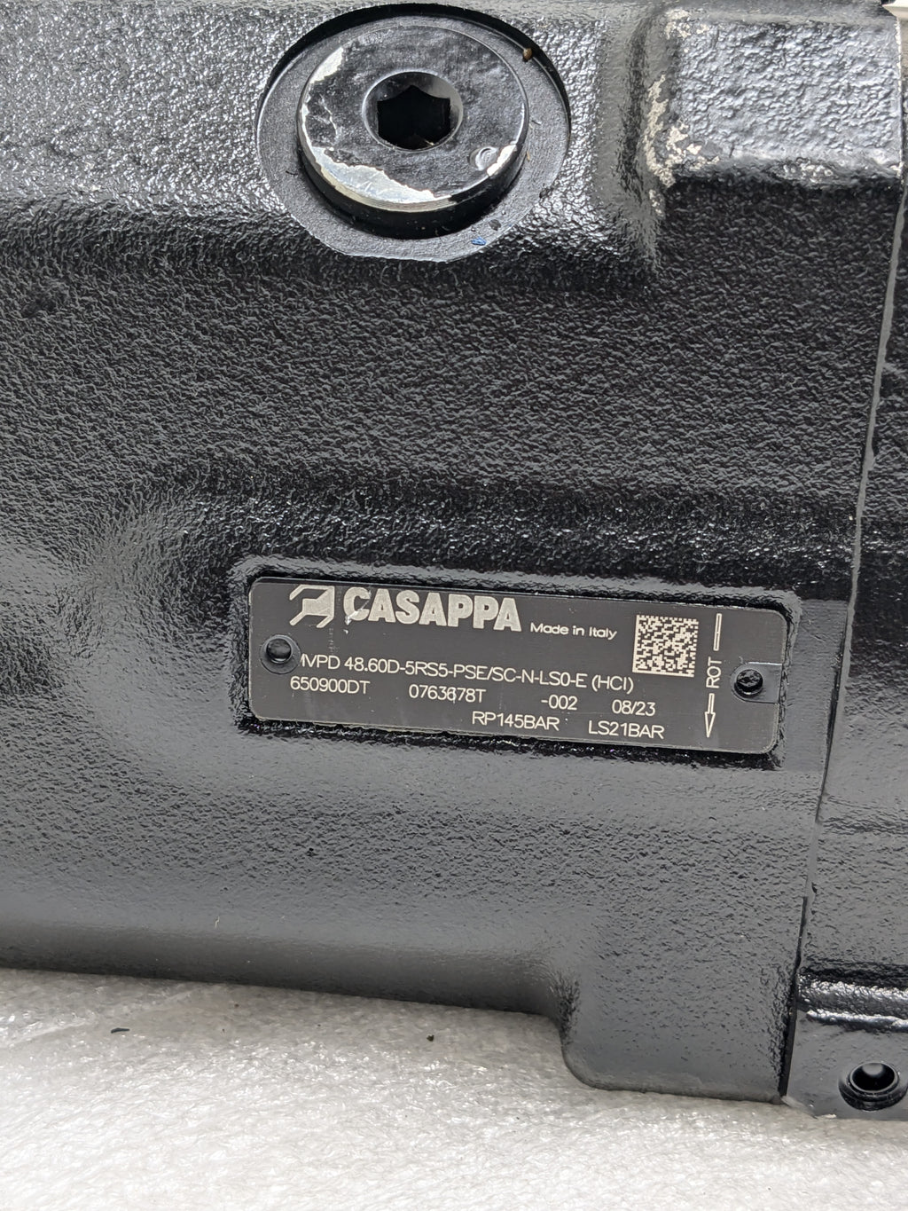 CASAPPA HYDRAULIC PUMP MVPD 48.60D-5RS5-PSE/SC-N-LS0-E