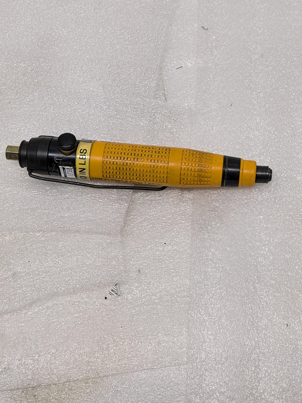 ATLAS COPCO LUM 21 PR07-P PNEUMATIC SCREWDRIVER