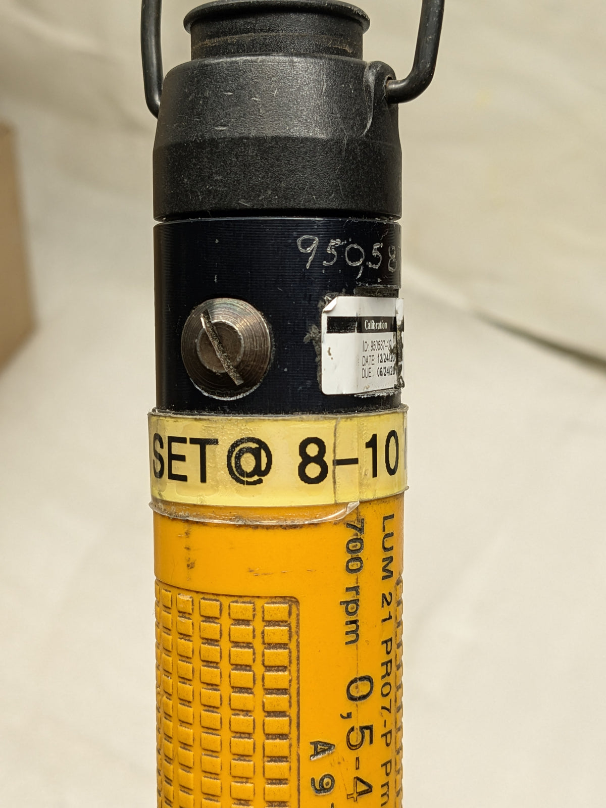 ATLAS COPCO LUM 21 PR07-P PNEUMATIC SCREWDRIVER