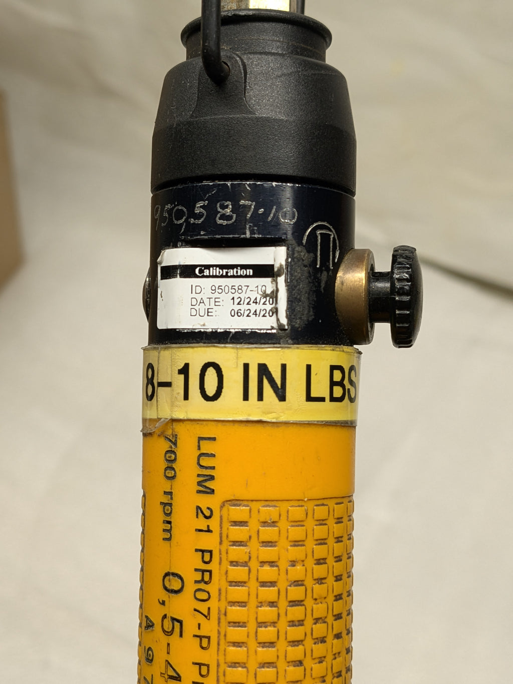 ATLAS COPCO LUM 21 PR07-P PNEUMATIC SCREWDRIVER