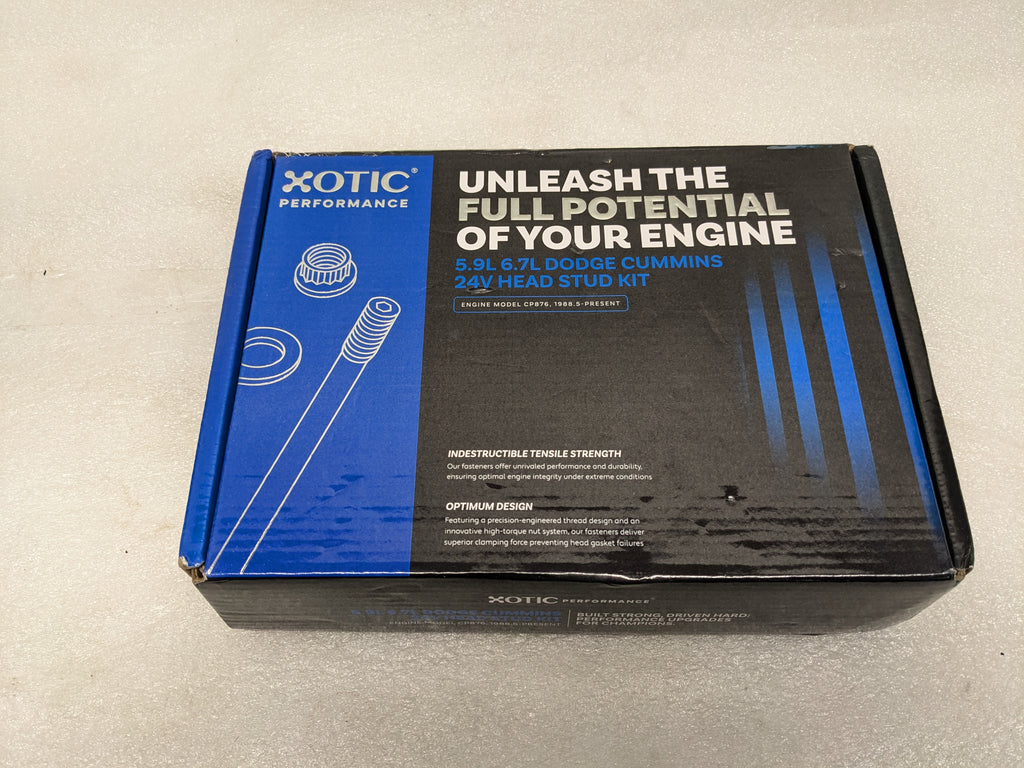 XOTIC PERFORMANCE 6.7L & 5.9L 24V Dodge Cummins Head Stud Kit 1998.5-Present CP876