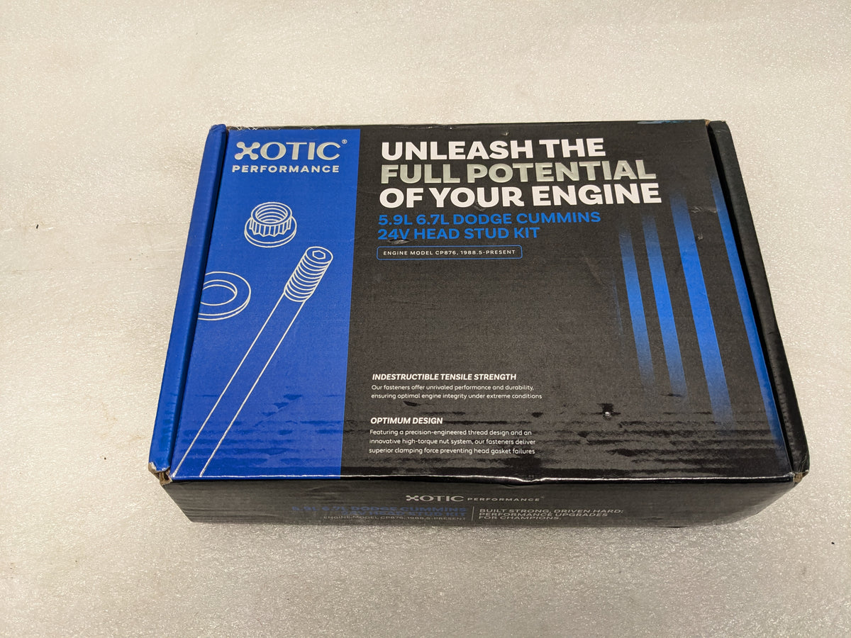 XOTIC PERFORMANCE 6.7L & 5.9L 24V Dodge Cummins Head Stud Kit 1998.5-Present CP876