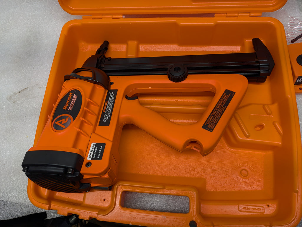 RAMSET TF1200 TRAKFAST GAS ACTUATED FASTENER TOOL FOR METAL FRAMING
