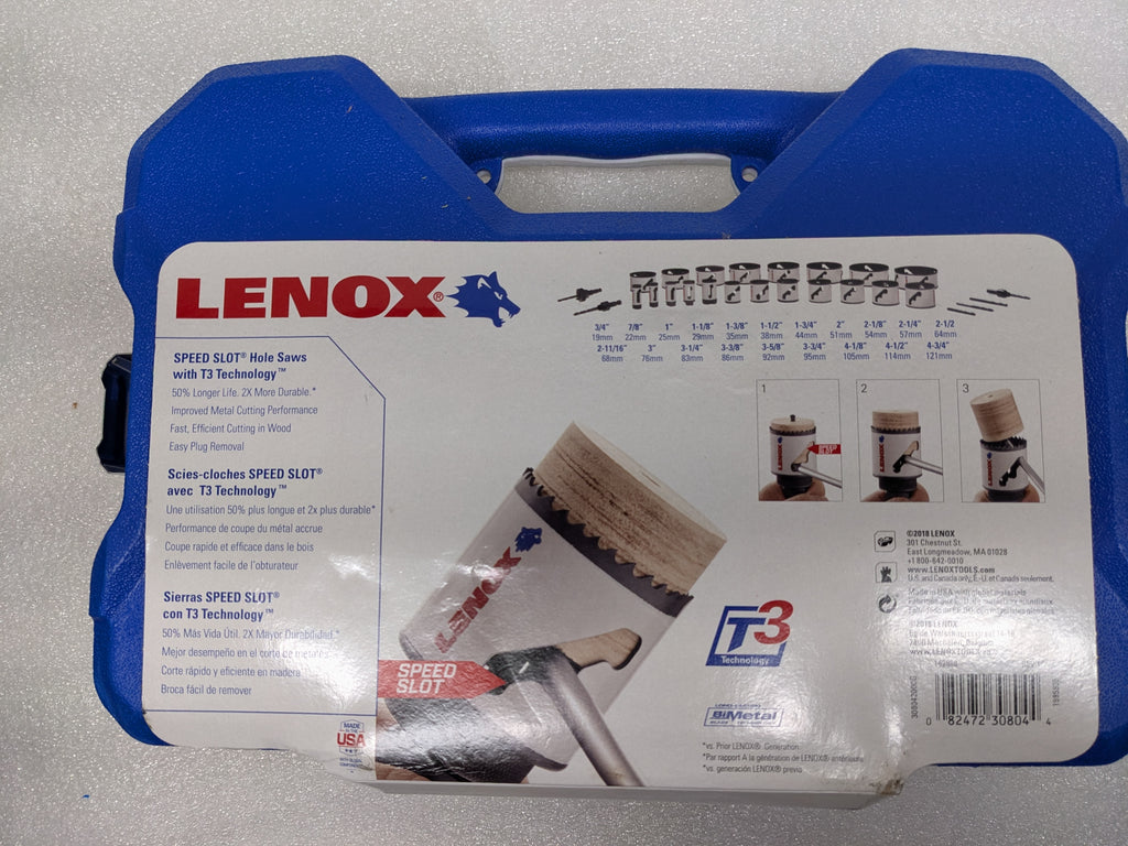 Lenox Contractor's Big Daddy Speed Slot Hole Saw Kit (26 Piece) 308042000G