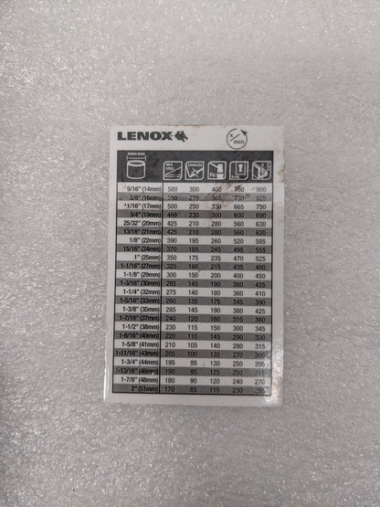 Lenox Contractor's Big Daddy Speed Slot Hole Saw Kit (26 Piece) 308042000G