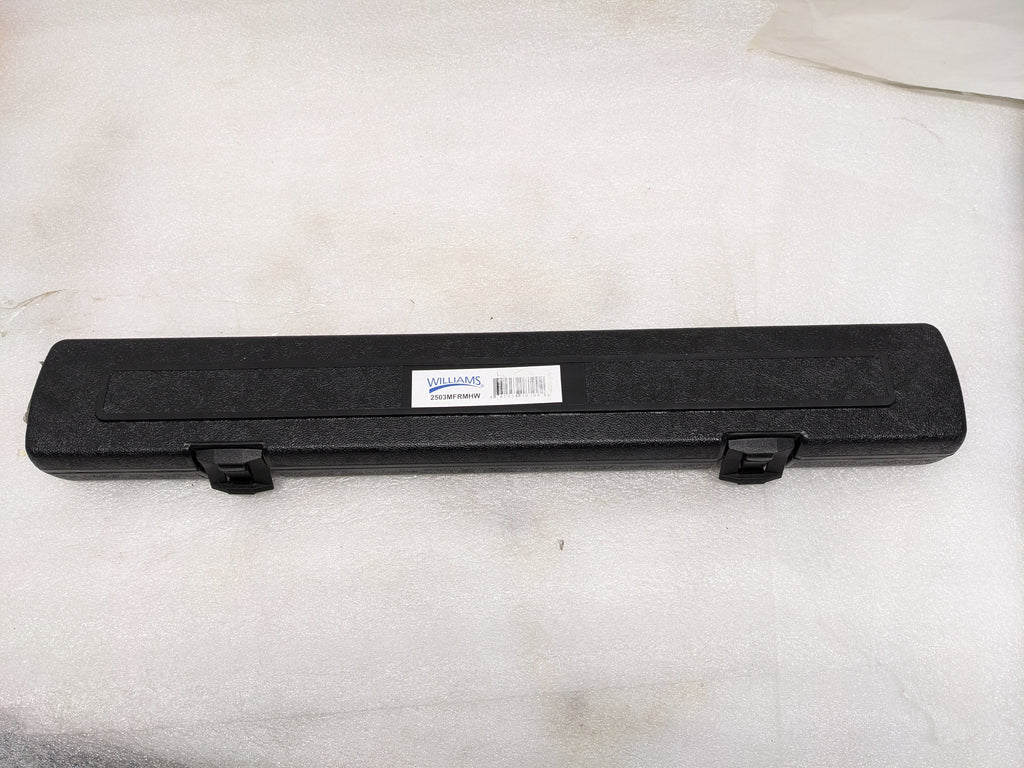 WILLIAMS 2503MFRMHW TORQUE WRENCH 1/2 HEX DRIVE