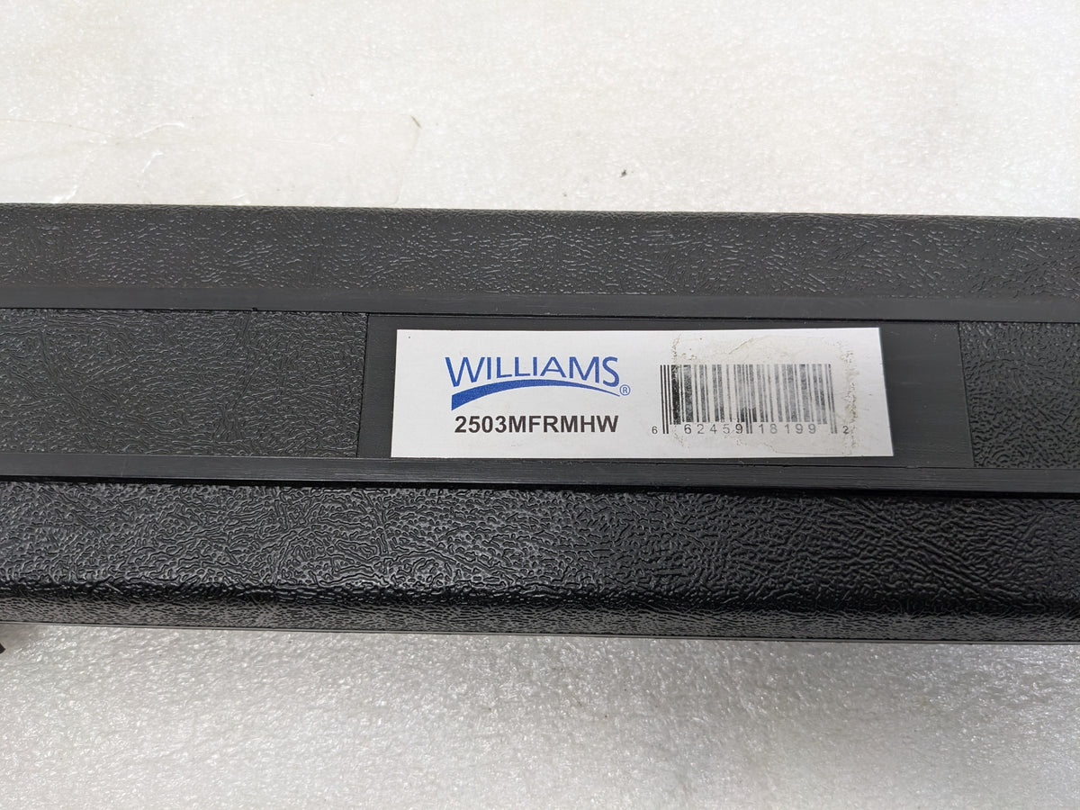 WILLIAMS 2503MFRMHW TORQUE WRENCH 1/2 HEX DRIVE