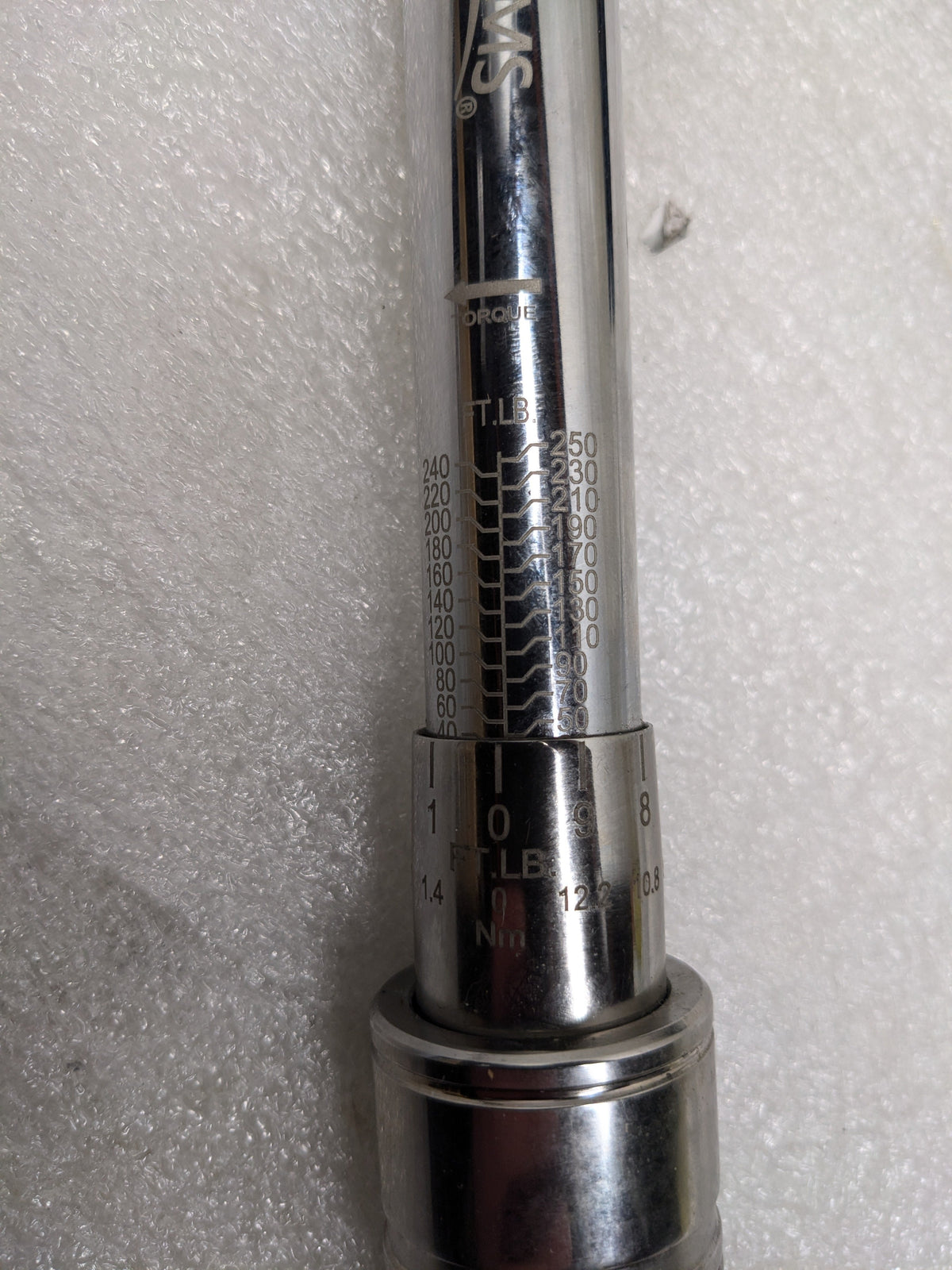WILLIAMS 2503MFRMHW TORQUE WRENCH 1/2 HEX DRIVE