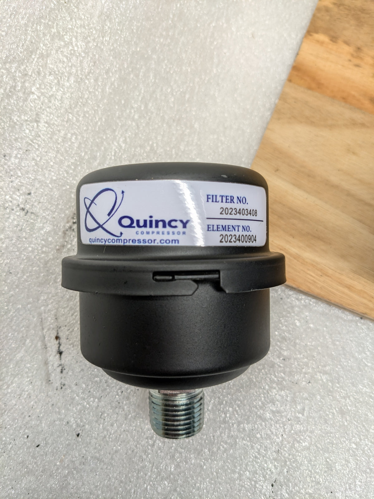 Quincy Compressor QTS-3 Series Basic W/10"PLY & 1/2 Filter Piston Air Compressor Pump 2024319417