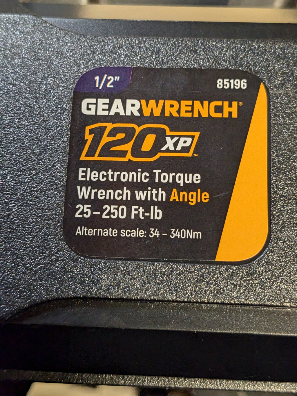 Gearwrench 1/2" 120XP Flex Head Electronic Torque Wrench with Angle 85196