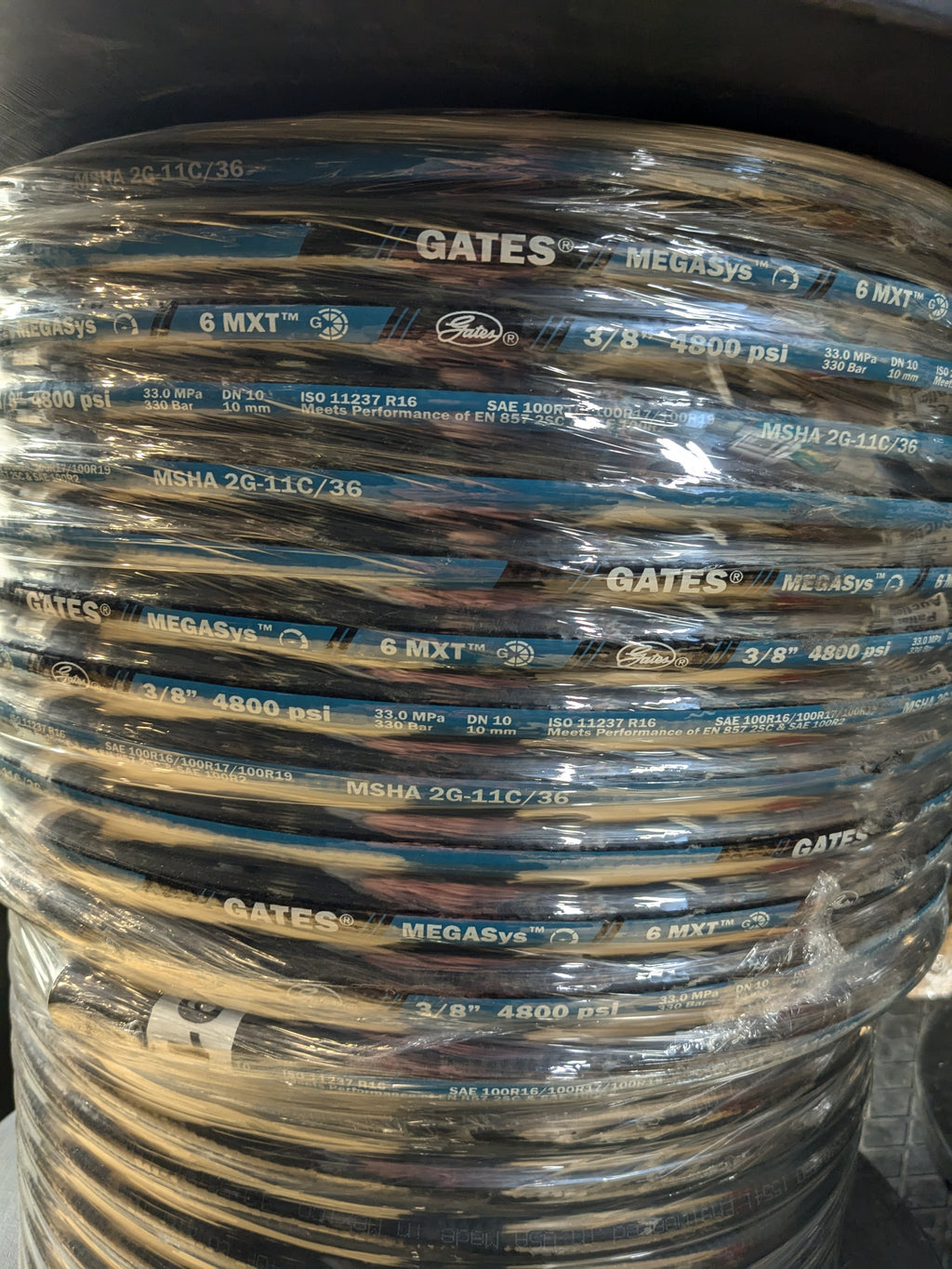 Hydraulic Hose - 6MXTXREEL - MXT MegaSys Wire Braid Hose - SAE 100R16 46579660