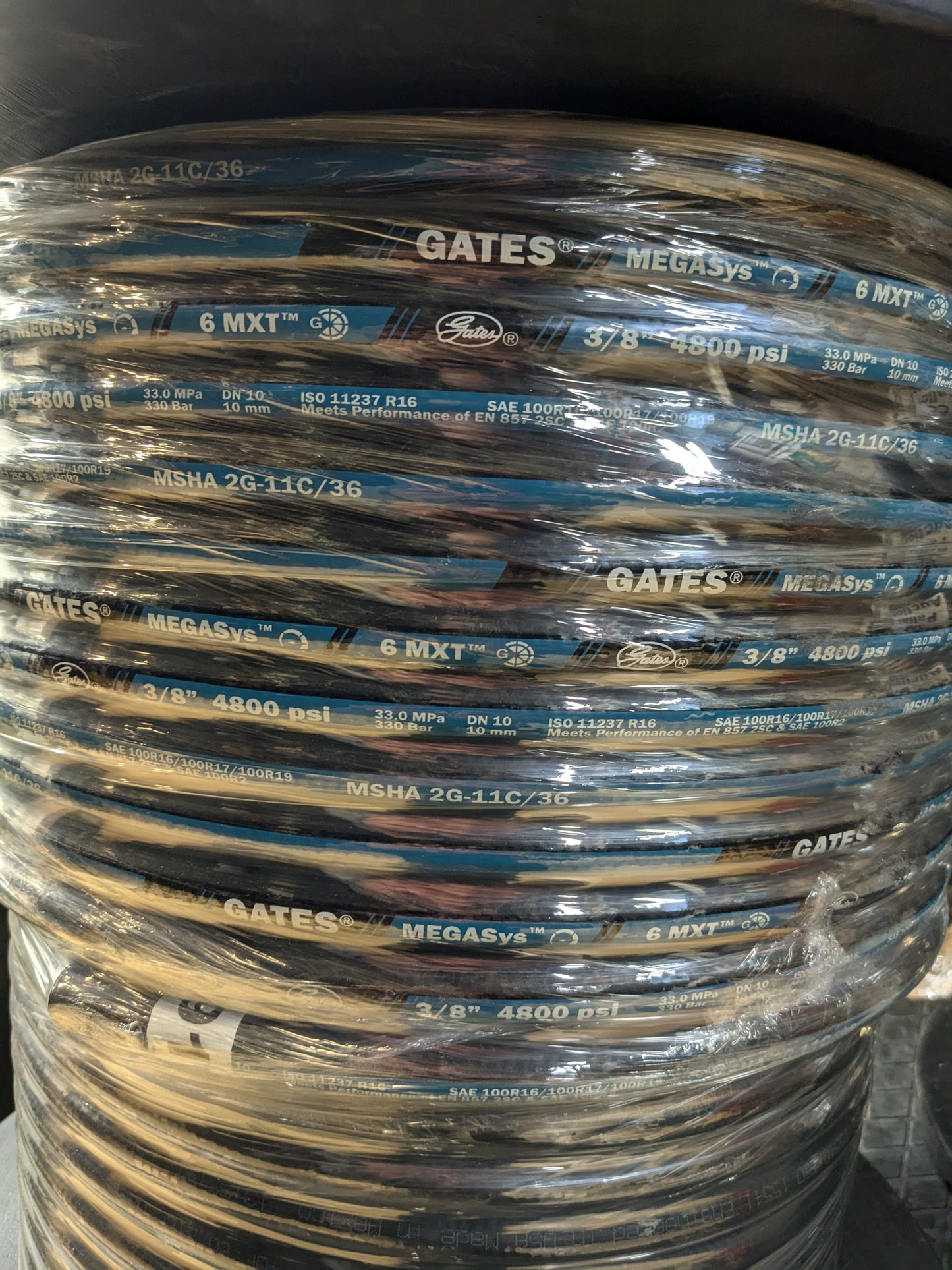 Hydraulic Hose - 6MXTXREEL - MXT MegaSys Wire Braid Hose - SAE 100R16 46579660