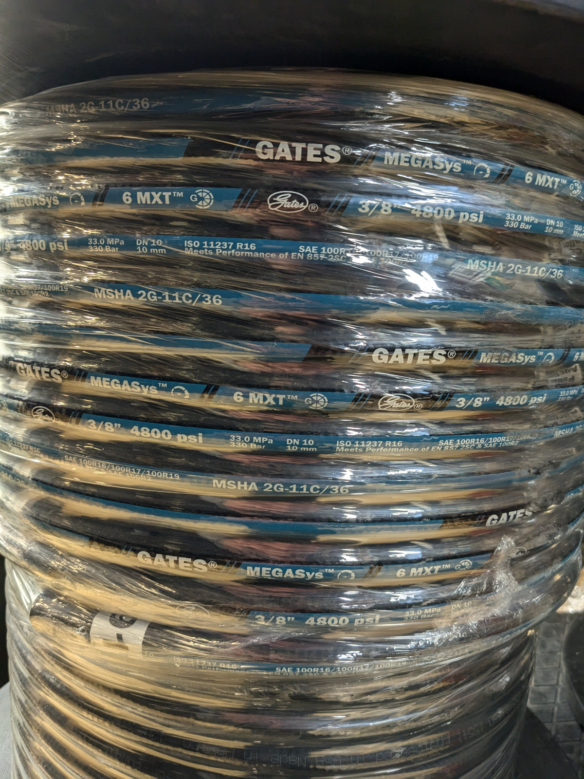 Hydraulic Hose - 6MXTXREEL - MXT MegaSys Wire Braid Hose - SAE 100R16 46579660