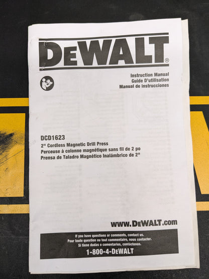 DEWALT 20V MAX FLEXVOLT ADVANTAGE 2" DRILL PRESS DCD1623 1 BATTERY
