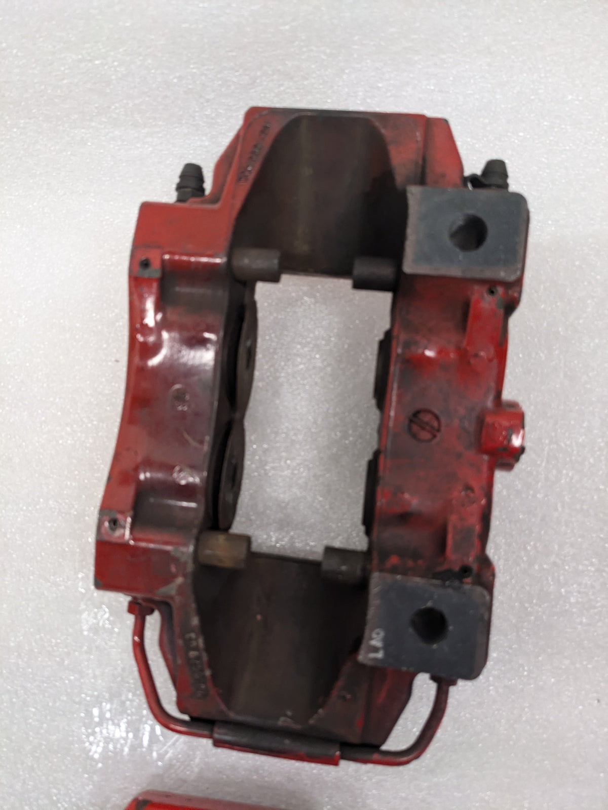 PORSCHE 2001 BOXSTER S RED BREMBO CALIPERS AND BRAKE PADS